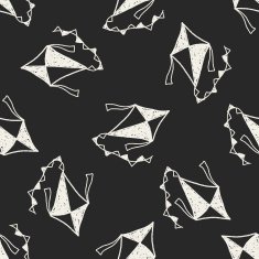 Doodle Kite seamless pattern background N2