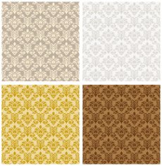 Damask Seamless Color Set