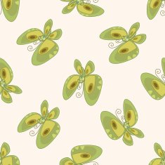 bug cartoon seamless pattern background N46