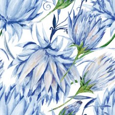 Indigo Floral Pattern N2
