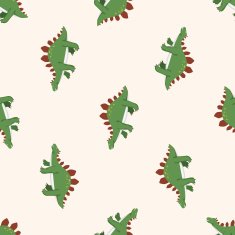 dinosaur cartoon seamless pattern background N31