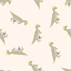 dinosaur cartoon seamless pattern background N33