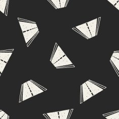 doodle road seamless pattern background N2