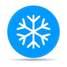 Snowflake flat icon N6
