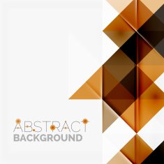 Abstract geometric background Modern overlapping triangles N543