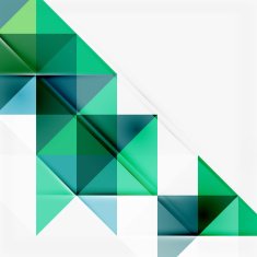 Abstract geometric background Modern overlapping triangles N545