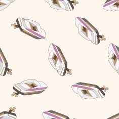 Transportation boat cartoon seamless pattern background N67