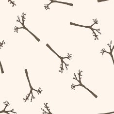 tree cartoon seamless pattern background N19
