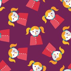 dripping nose flat icon eps10 seamless pattern background N2