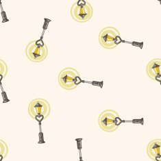 design lamp style cartoon seamless pattern background N6