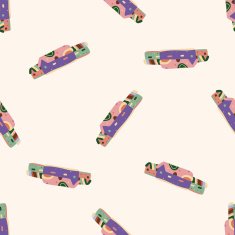 Building house cartoon seamless pattern background N38