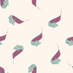 arrow cartoon seamless pattern background