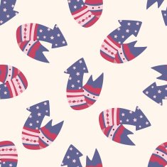 arrow cartoon seamless pattern background N8