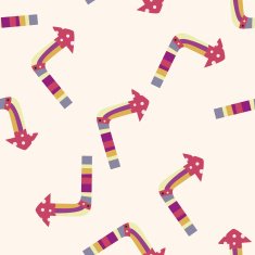 arrow cartoon seamless pattern background N9