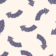 arrow cartoon seamless pattern background N11