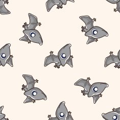 dinosaur cartoon seamless pattern background N40