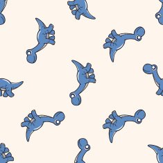 dinosaur cartoon seamless pattern background N42