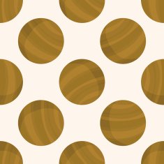 Space planet cartoon seamless pattern background N5