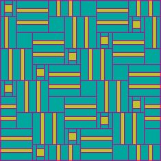 Seamless Vintage Geometric Pattern N195