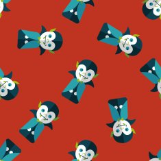 Vampire flat icon eps10 seamless pattern background N5