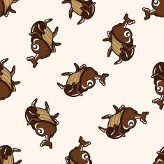 bug cartoon seamless pattern background N64