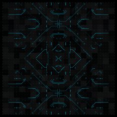 Futuristic graphic user interface N4