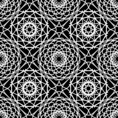 Vintage lace seamless pattern N10