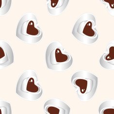 coffee cartoon seamless pattern background N24