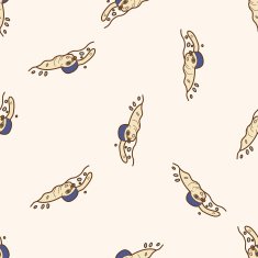 swimming exercise cartoon seamless pattern background