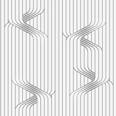 Perforated paper with uneven ties on continues lines
