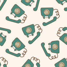 Computer-related desktop icon cartoon seamless pattern background N4