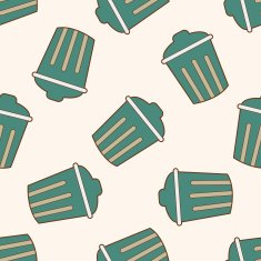 Computer-related desktop icon cartoon seamless pattern background N13