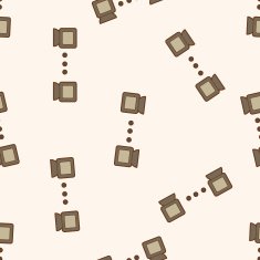 Computer-related desktop icon cartoon seamless pattern background N17