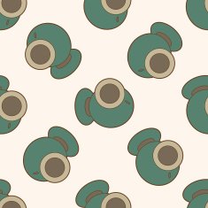 Computer-related desktop icon cartoon seamless pattern background N20