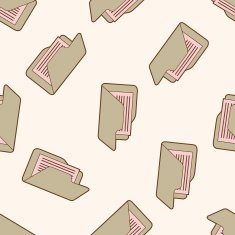 Computer-related desktop icon cartoon seamless pattern background N28