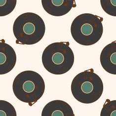Computer-related desktop icon cartoon seamless pattern background N32