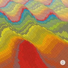 Abstract geometric background Mosaic Vector illustration N20