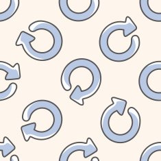 Computer-related desktop icon cartoon seamless pattern background N45