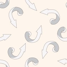 arrow cartoon seamless pattern background N17