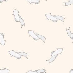 arrow cartoon seamless pattern background N26