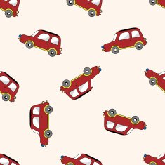 transportation car cartoon seamless pattern background N51