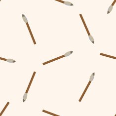 work tool painting brush cartoon seamless pattern background