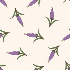 flower cartoon seamless pattern background N52