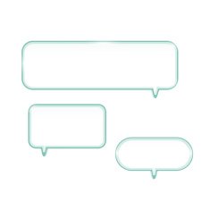 Glass Chat Bubble Shelves