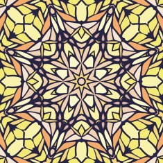 Seamless pattern with decorative ornament N4
