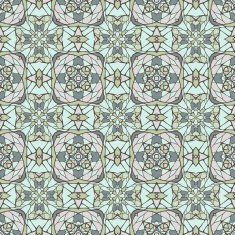 Seamless pattern with decorative ornament N10