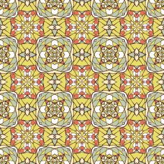 Seamless pattern with decorative ornament N19