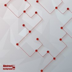 Abstract background with geometric pattern N67