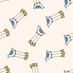 Home appliances theme lamp cartoon seamless pattern background N11