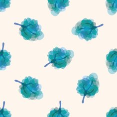 tree cartoon seamless pattern background N26